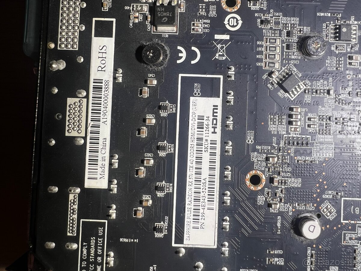 Sapphire RX 570 4GB – plně funkční - 4