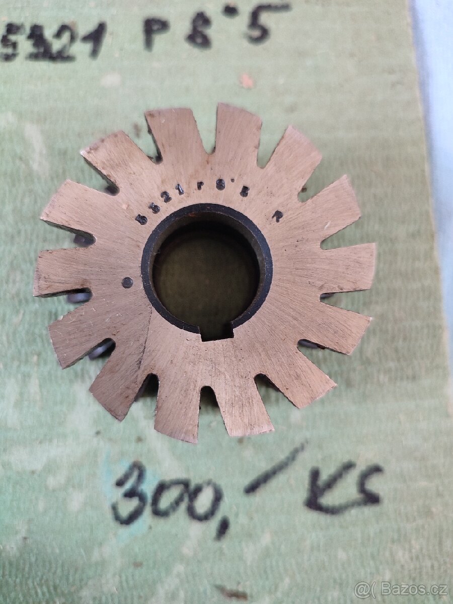 Kotoučová fréza půlkruhová vydutá nástrčná - 4