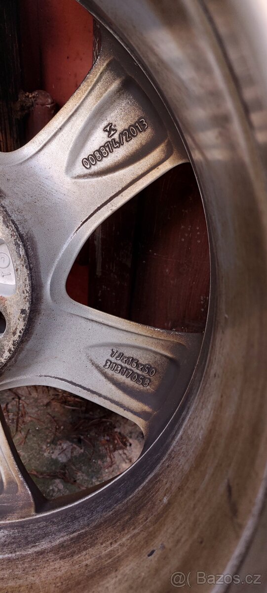 Prodám originální ALU kola na volvo V40 D3 - 4