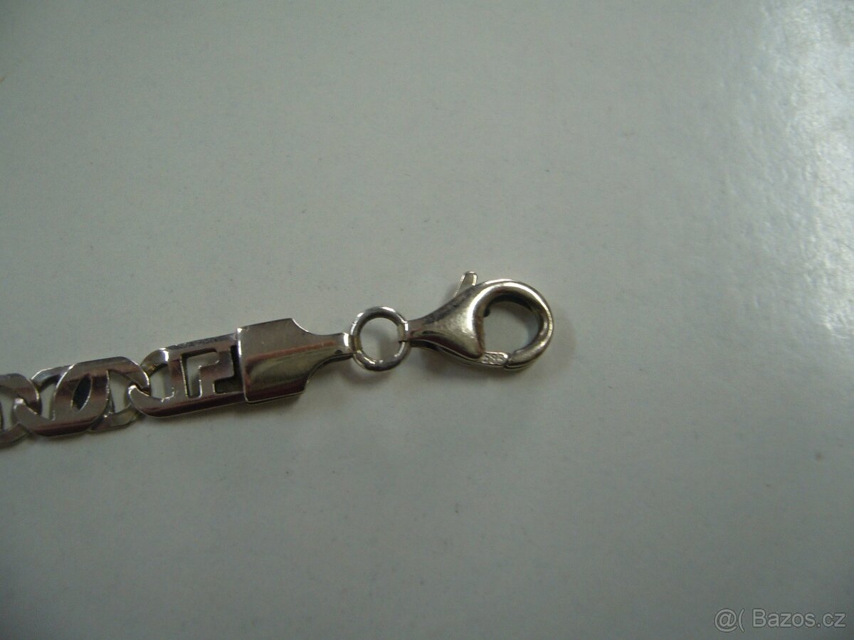 PÁNSKÝ ZLATÝ NÁRAMEK-BÍLÉ ZLATO - 4