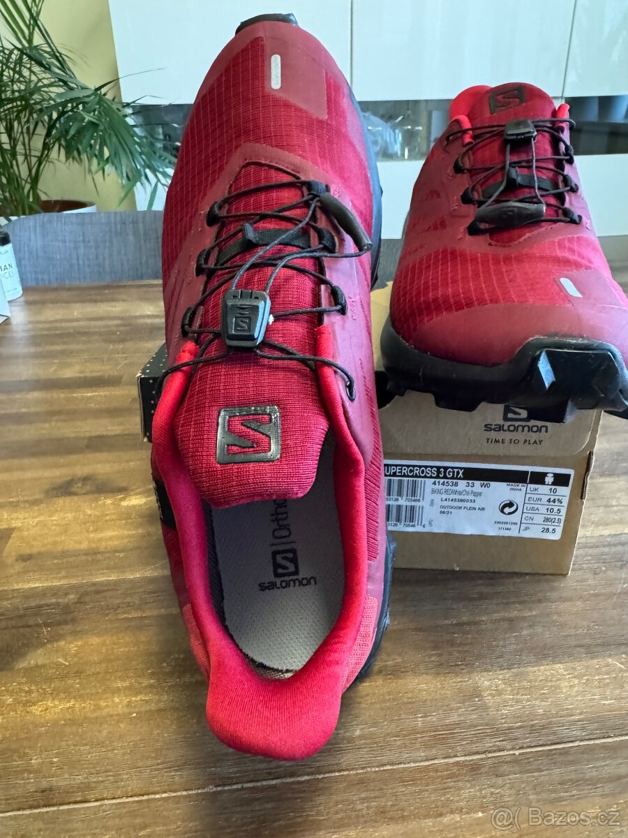 Pándské trailové boty Salomon Supercross GTX, vel 44 a 2/3 - 4