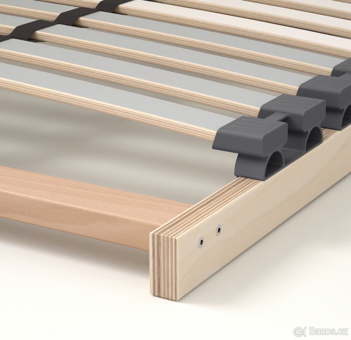 Postel IKEA Malm s prémiovými matracemi a rošty - 4