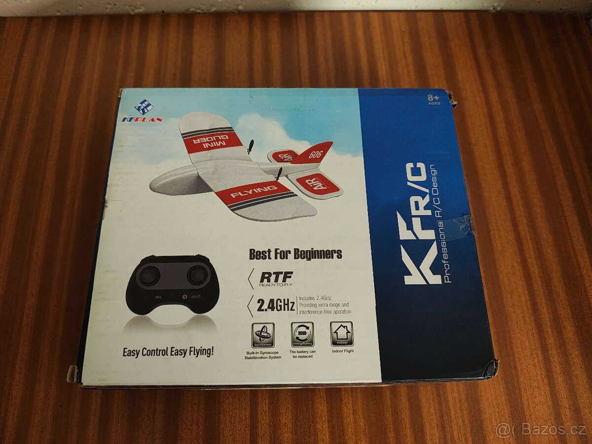 KFPlan RC letadlo Nano mini glider RTF - 4