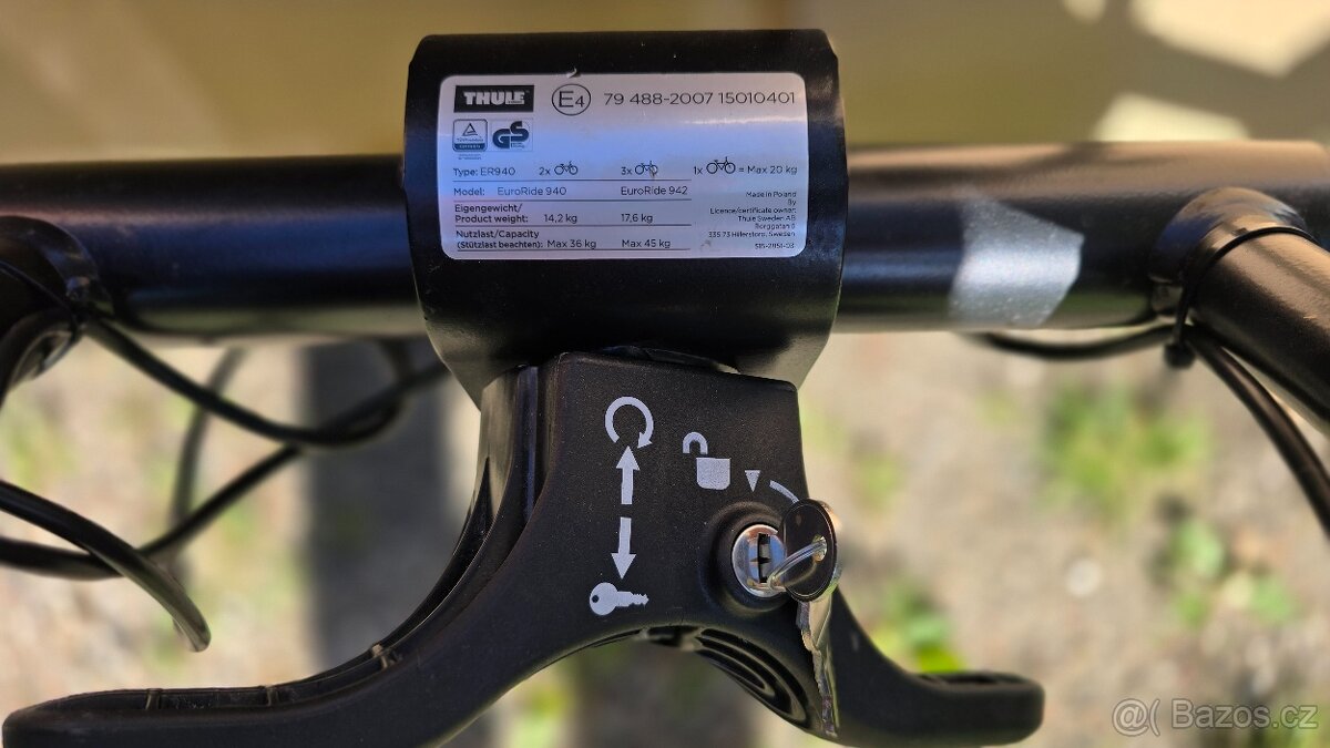 Nosič kol Škoda na tažné zařízení - 4