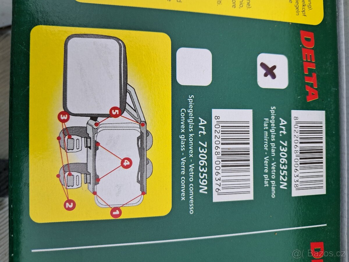 prodám přídavná zrcátka na auto - 4