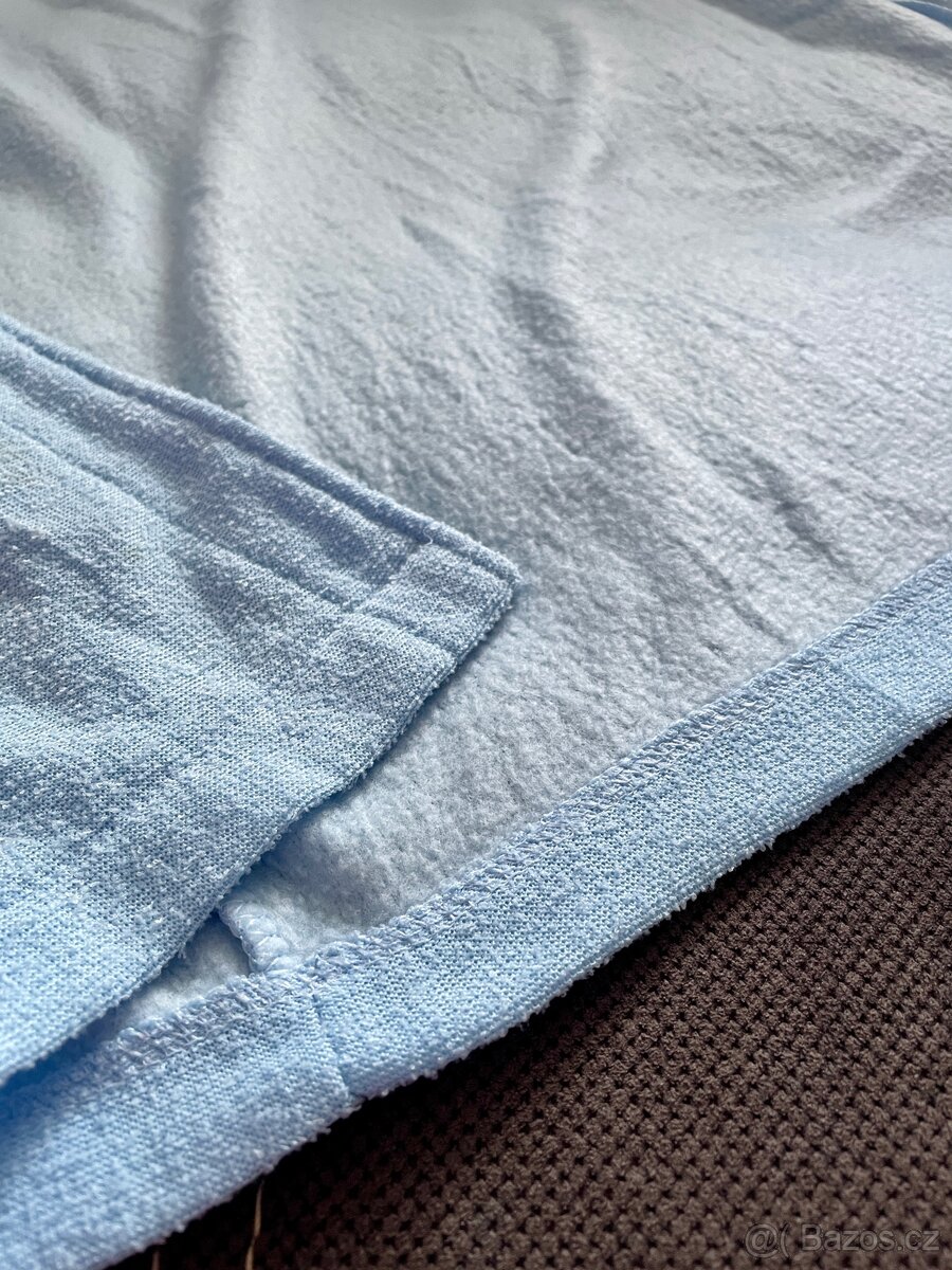 Dětský světle modrý župan vel. 140 - 4