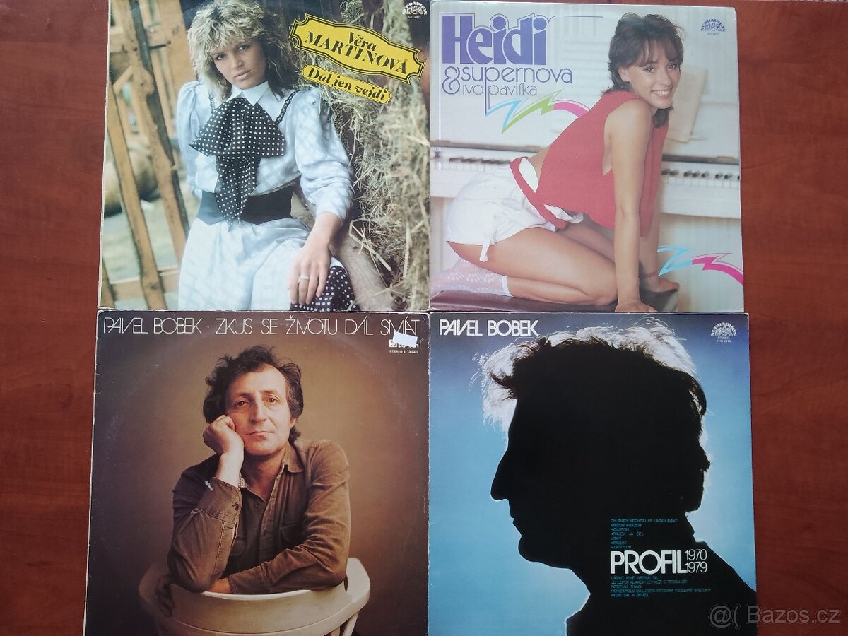 PRODÁM MIX CS LP 1. - 4