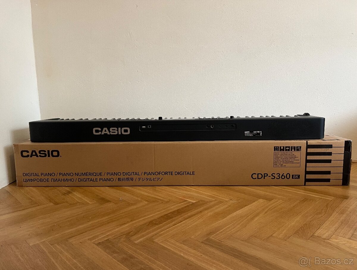 CASIO CDP-S360 + stojan + stolička - 4