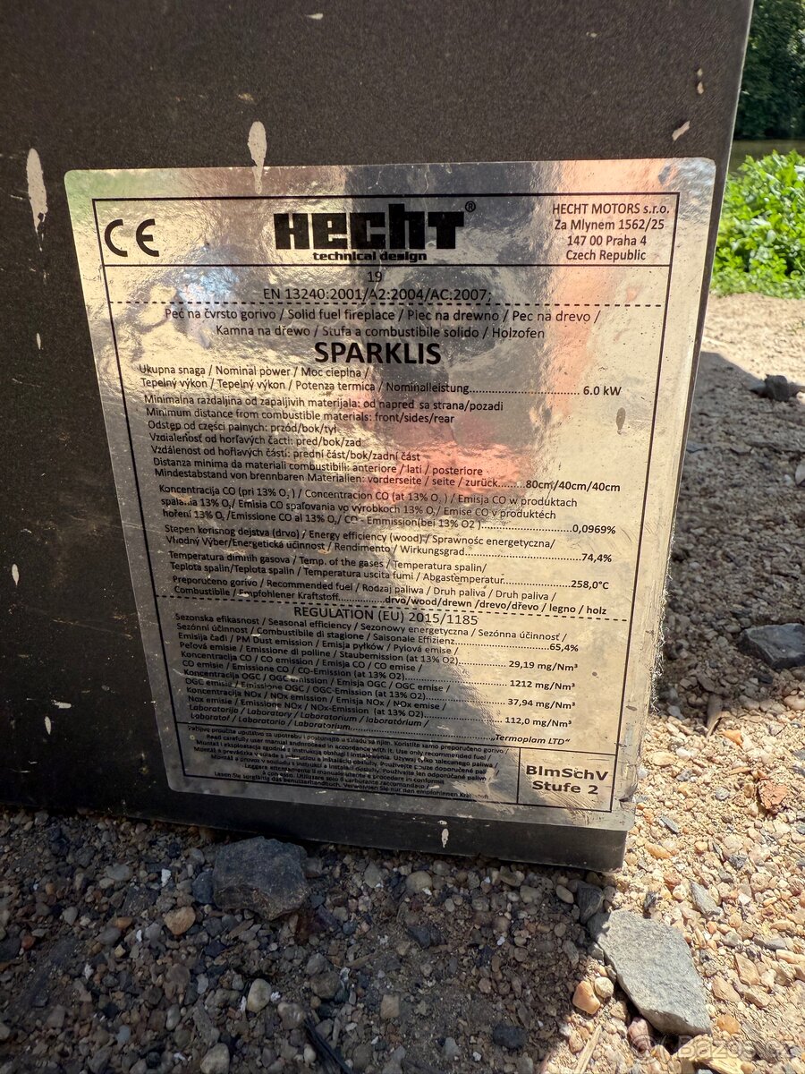 BLIST krbová kamna EKONOMIK LM N - antracit - 4