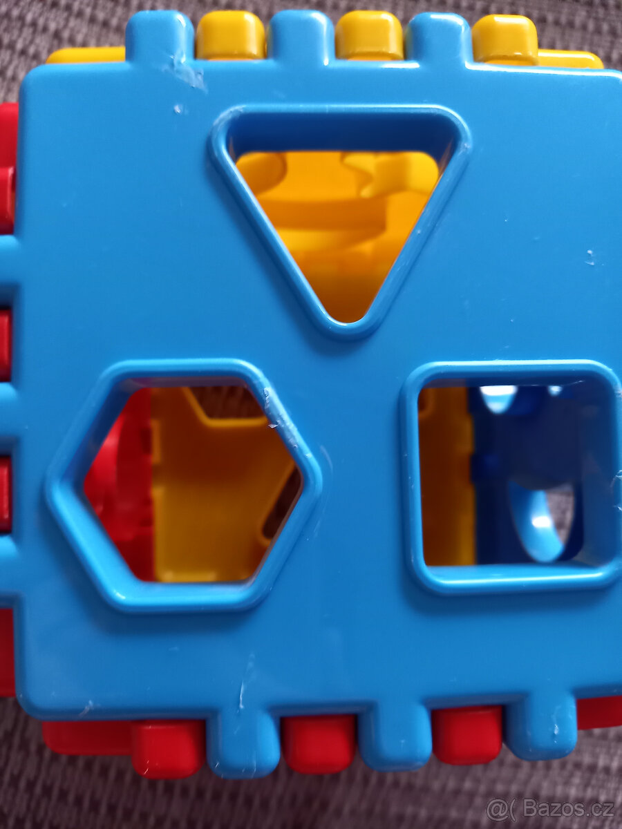 Skládací šašek,kroužky,kostka - 4