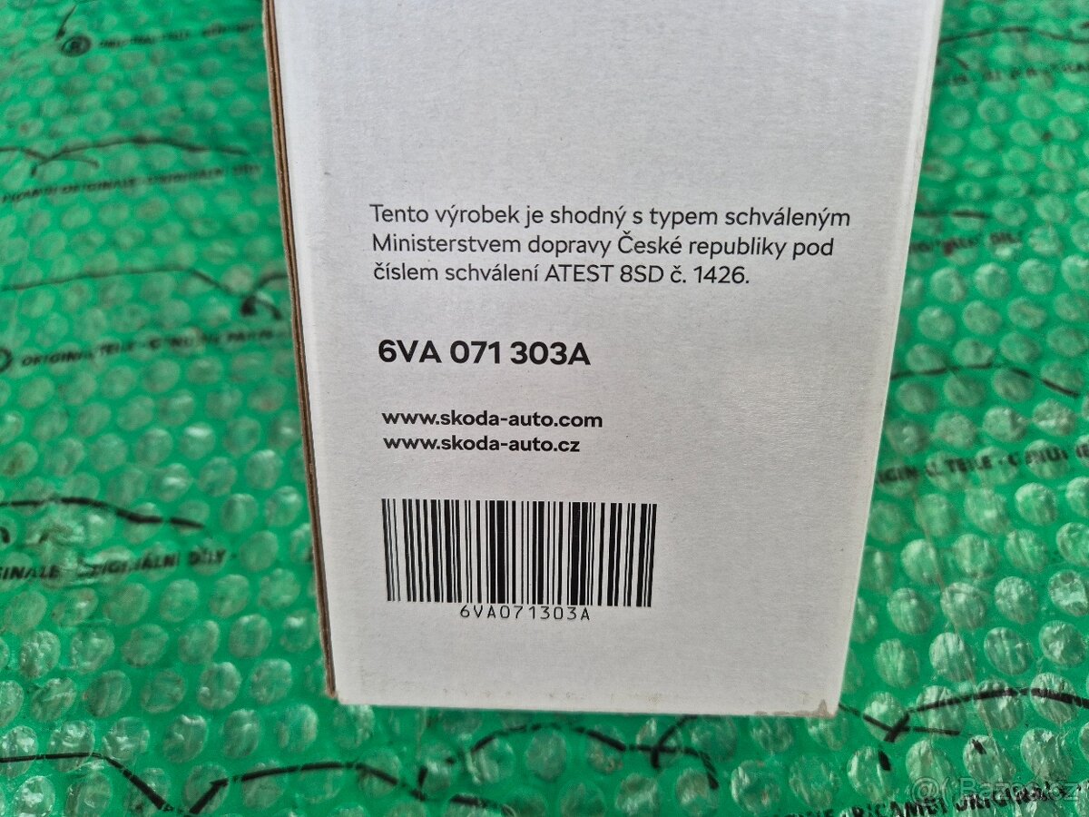 Škoda Fabia ozdobné prahové lišty 6VA071303A - 4