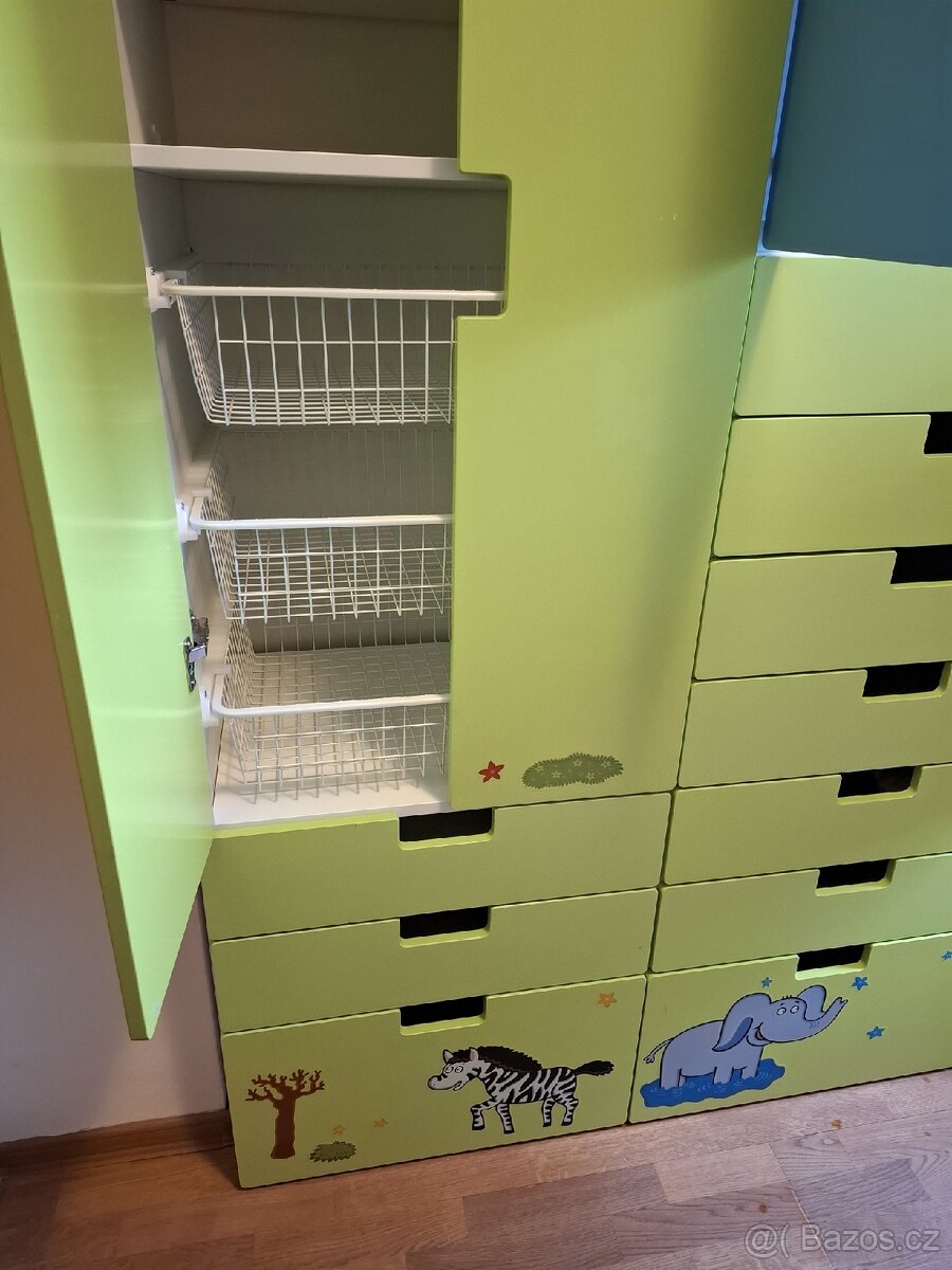 Dětské skříně ikea stuva - 4