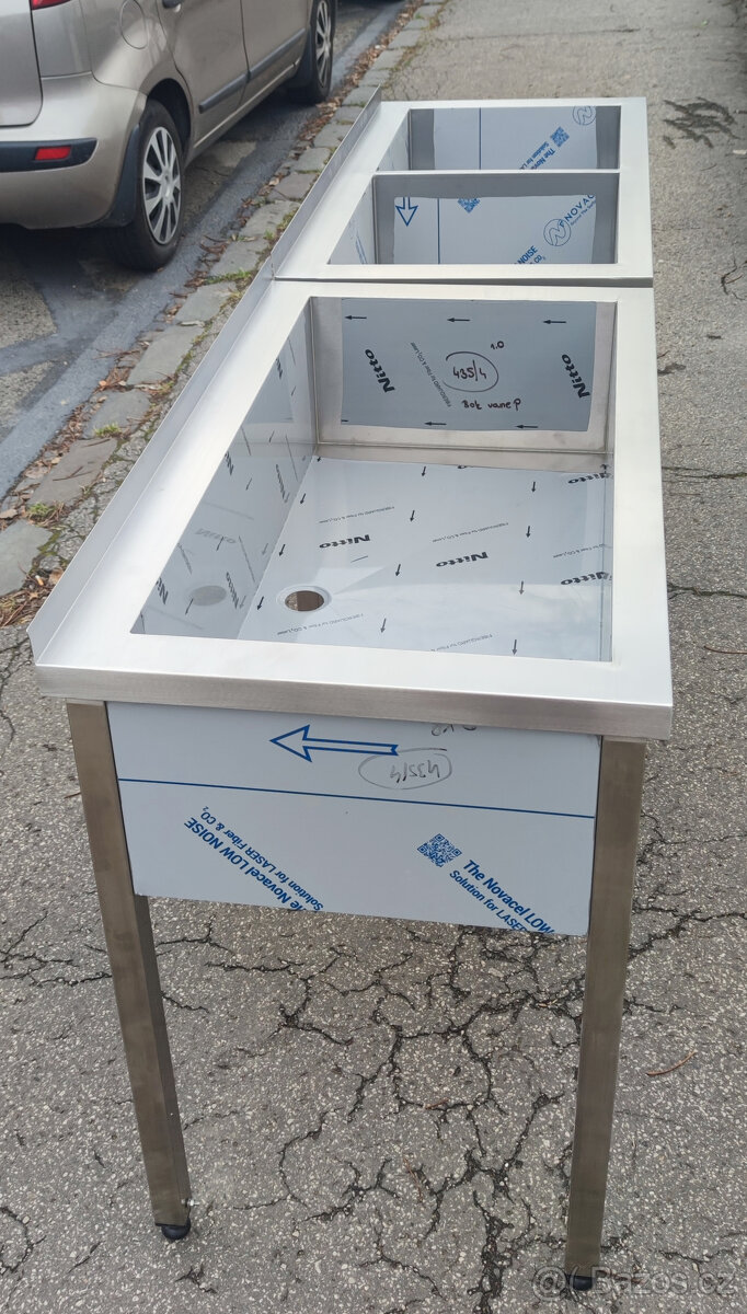 nerezový gastro dřez - 4