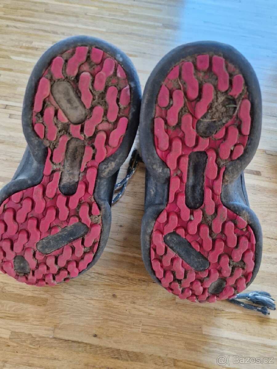 Zimní boty, kozačky, sněhule vel.32 - 4