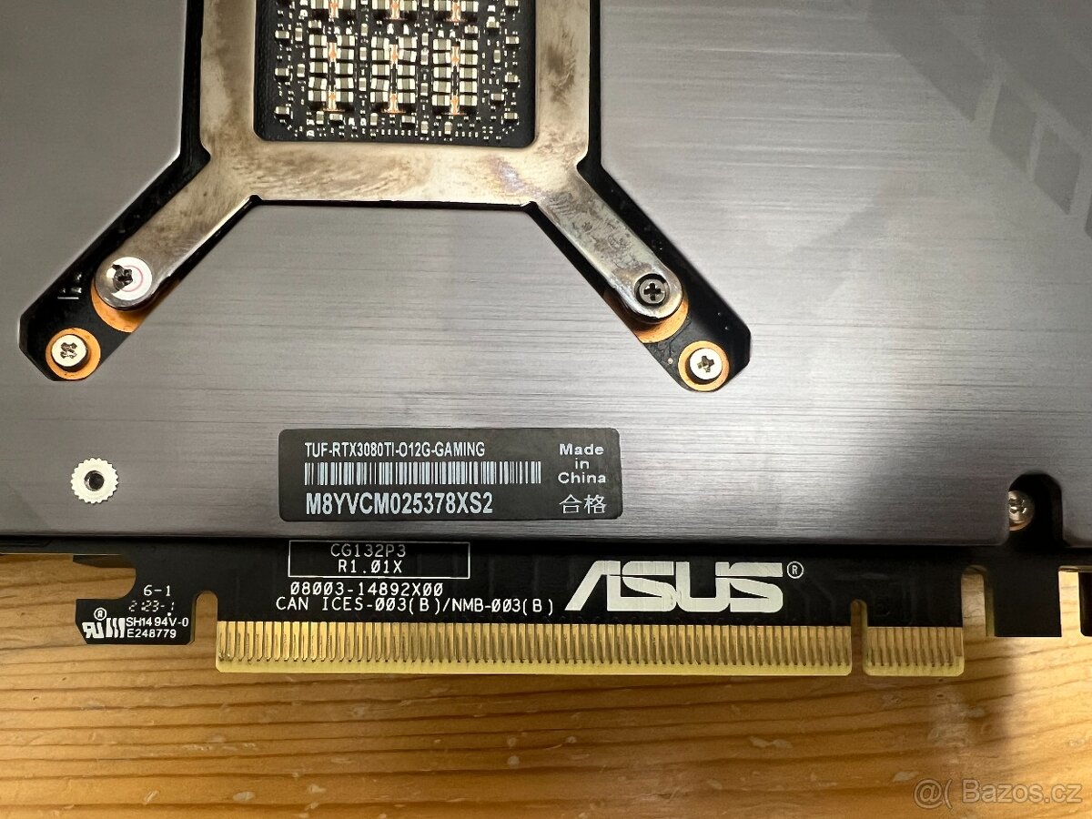 RTX 3080 Ti ASUS TUF 12GB Plně funkční,Záruka - 4