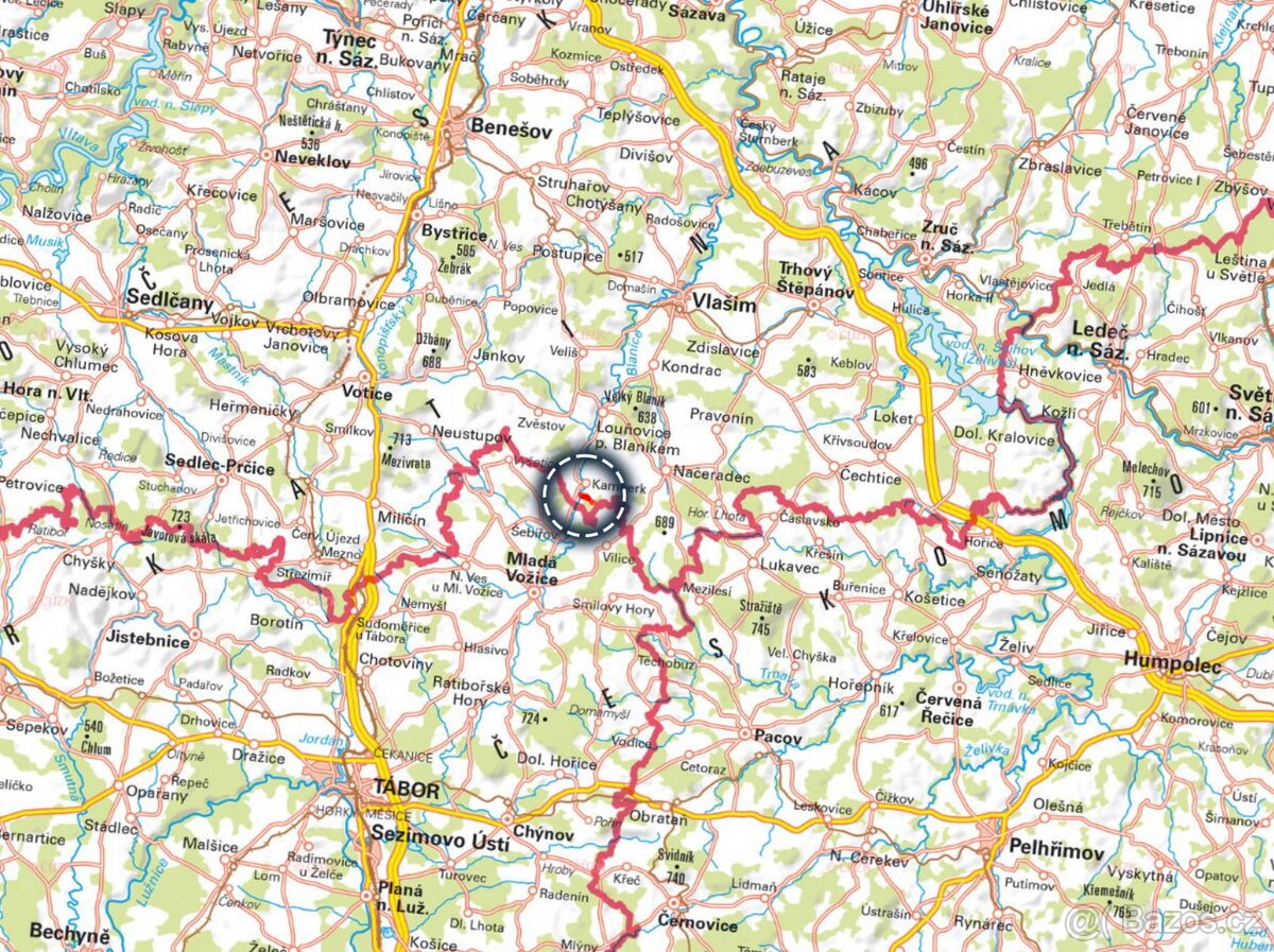 Louka, prodej, Kamberk, Benešov - 4