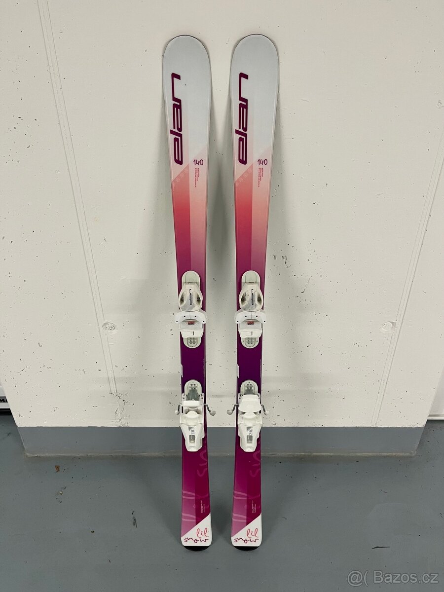 Dívčí lyže Elan 140 cm s vázáním Elan - 4