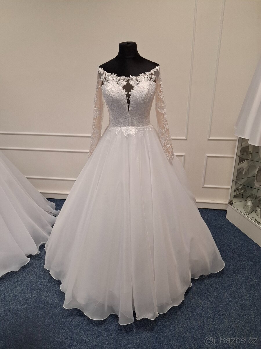 Svatebni saty velikost 36. - 4