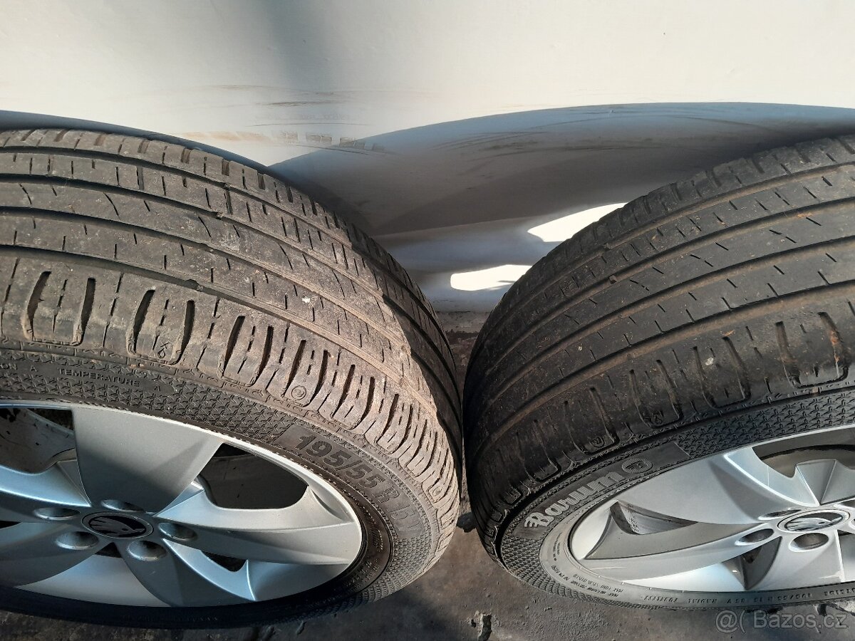 195/55/15 ALU Fabia - 4