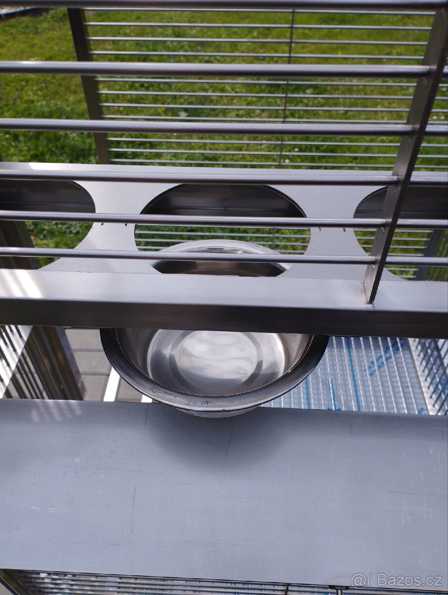 Nerezová voliéra/klec - 4