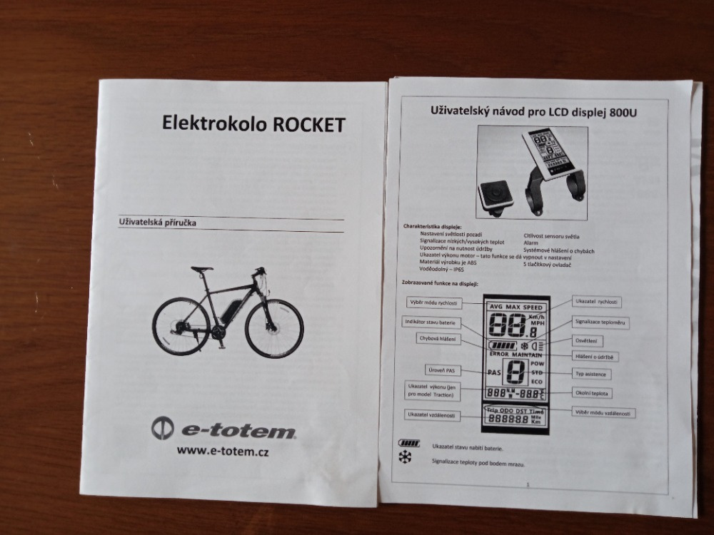 Prodám trekové elektrokolo Rocket e-totem - 4