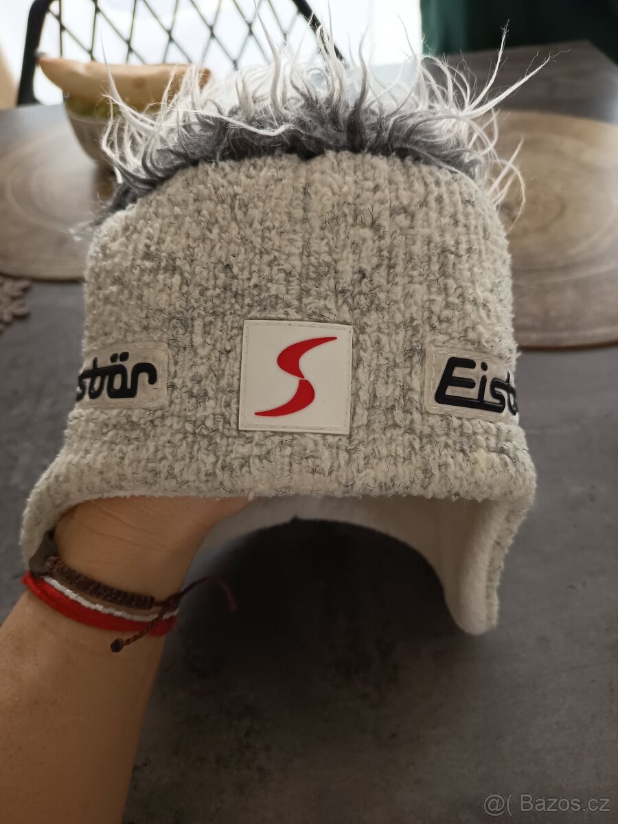 Dětská zimní čepice Eisbär s vlasy - 4