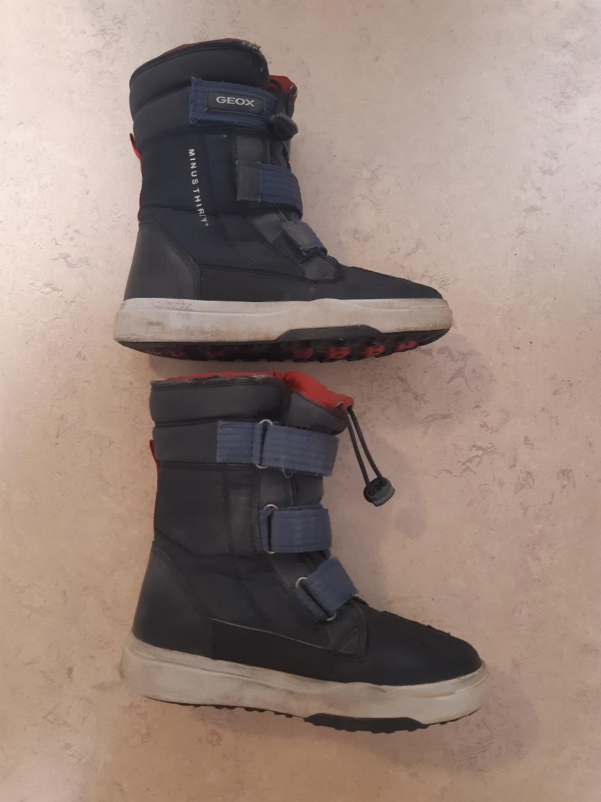 Zimní boty Geox vel. 33 s membránou v ZÁRUCE - 4