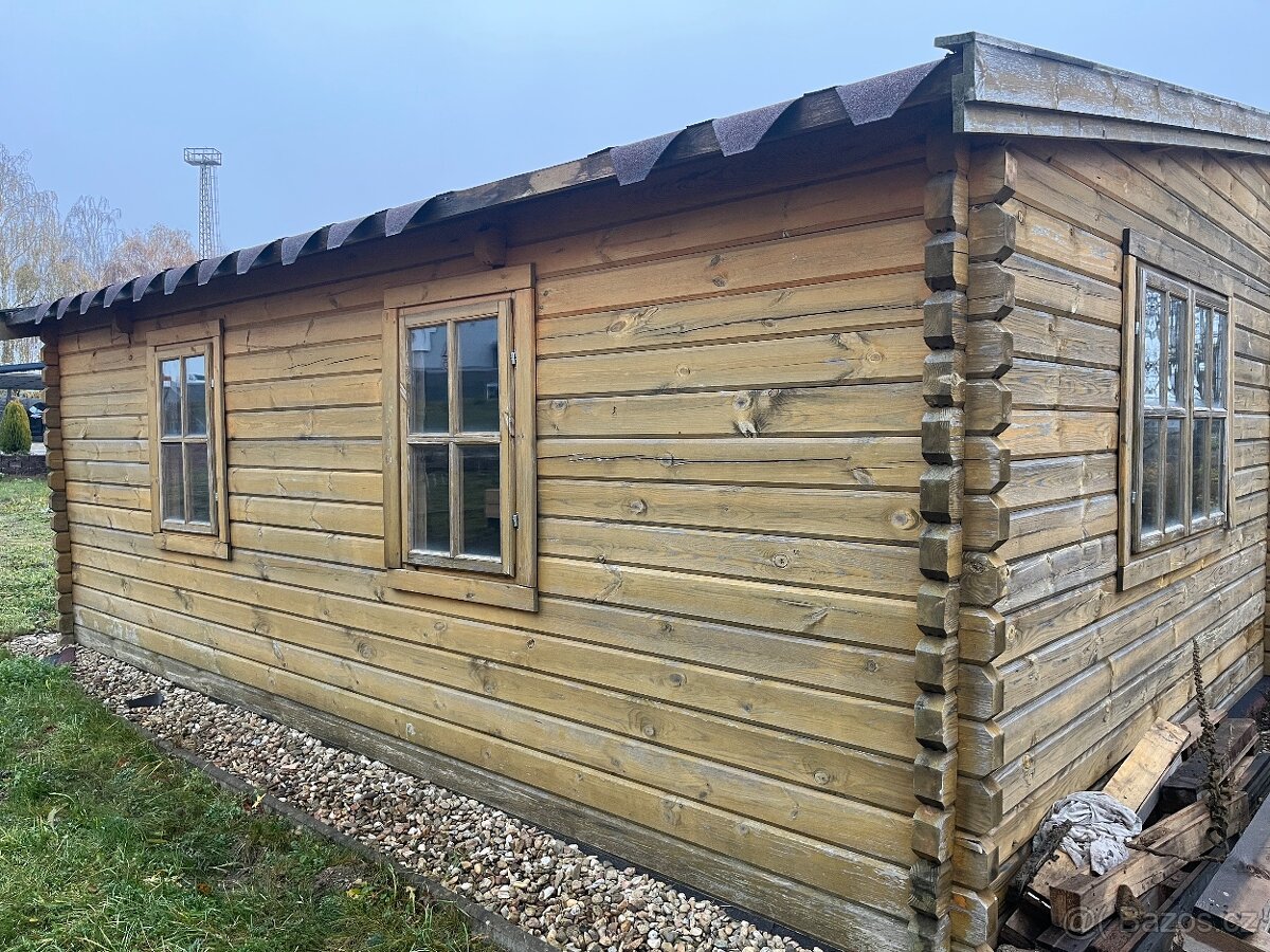 Dřevěný srub - severské dřevo smrk - 4