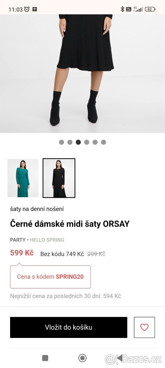 Šaty Orsay vel. L - 4