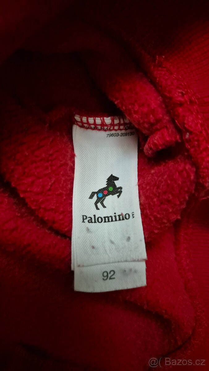 Červená chlapecká mikina C&A, vel.92 - 4