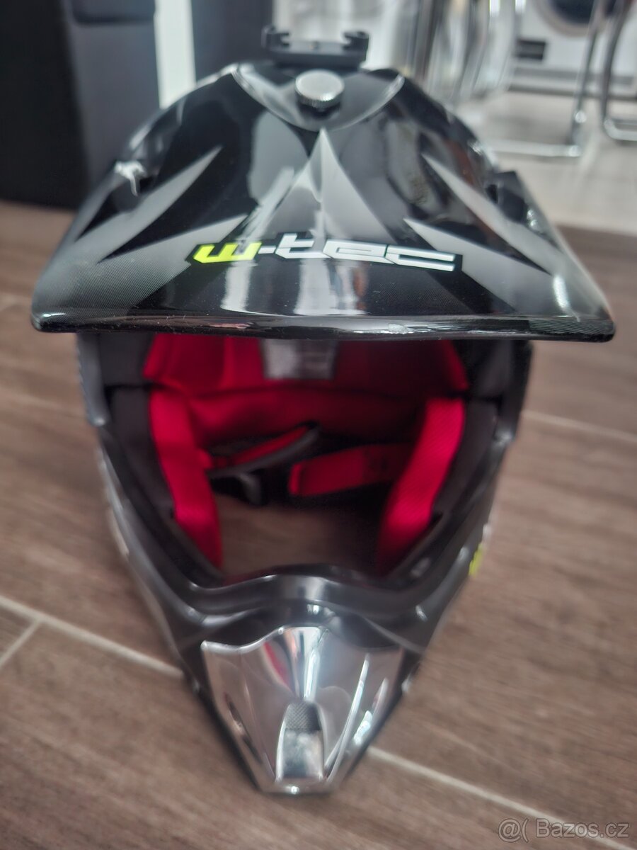 Dětská motocros prilba w-tec - 4
