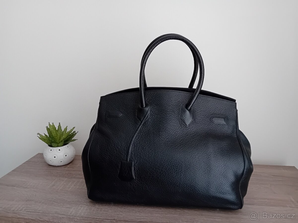 Dámská luxusní kabelka kožená - 4
