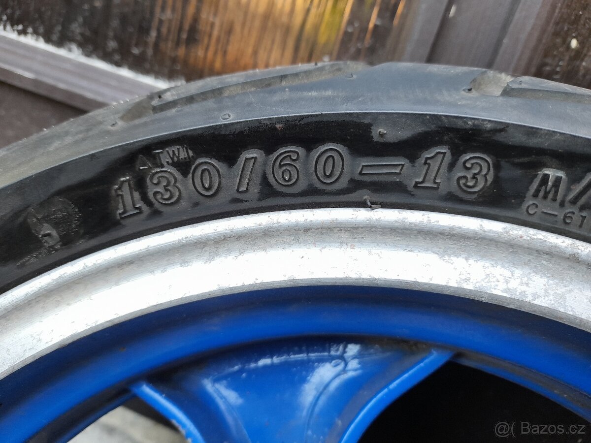 PŘEDNÍ KOLO ZE SKÚTRA 130/60 - 13" - 4