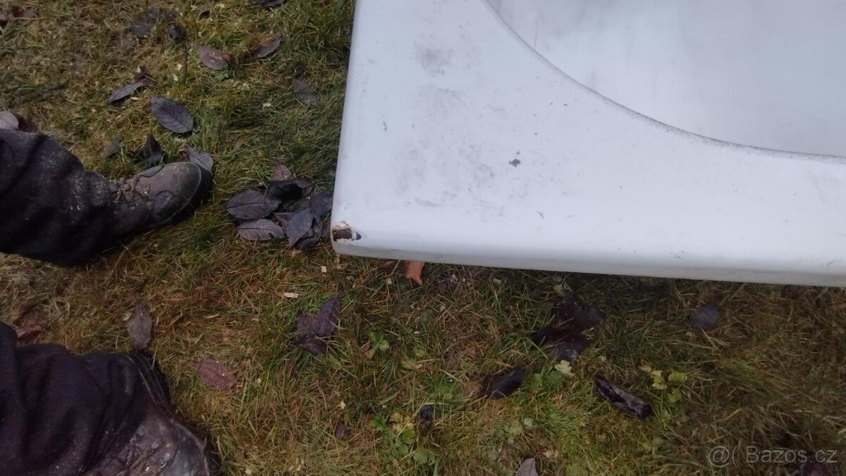 Vana plechová smaltovaná 140x70cm - 4