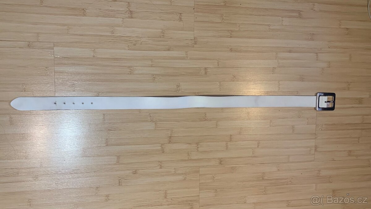 Kožený pásek opasek 85 cm zn. S’Oliver - 4