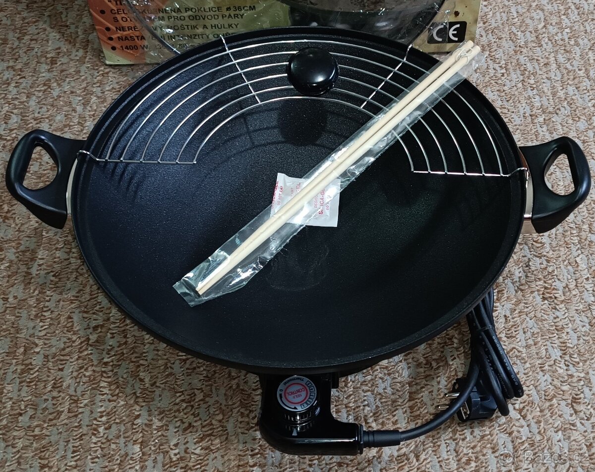 Pánev Hestia WOK NOVÁ, SEW-36 Elektrická - 4