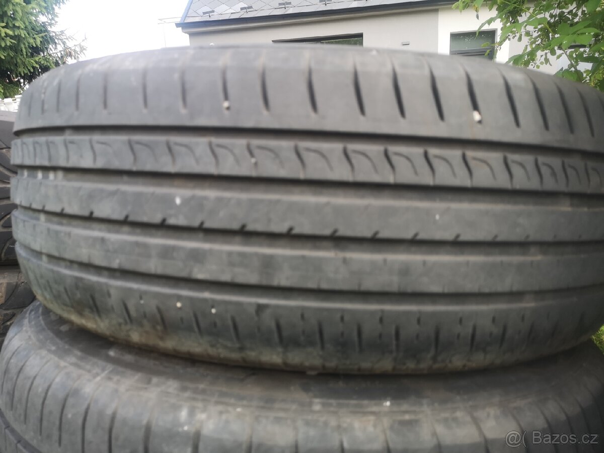 Prodám elektrony i s pneu na Nissan 205/60/R16 92V - 4
