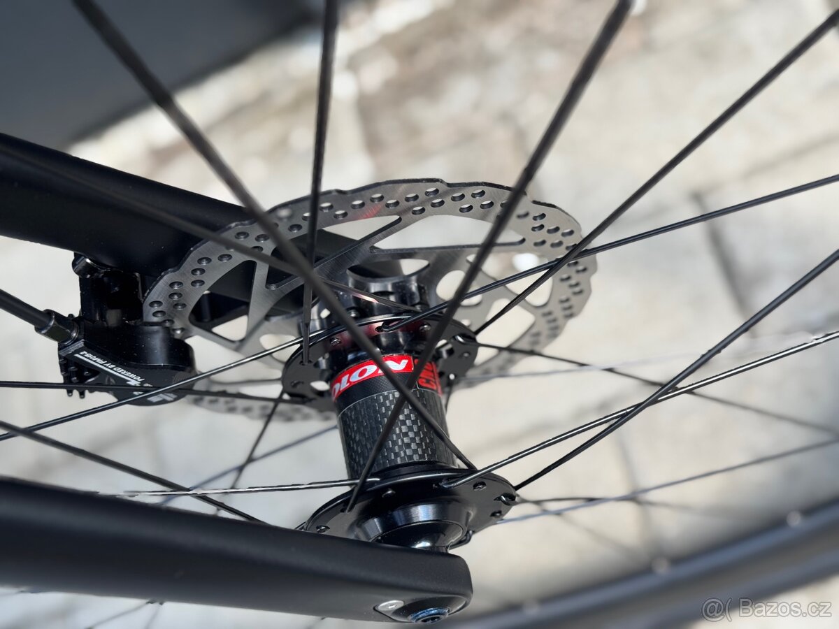 Gravel karbonové kolo 1x12 - NOVÉ + DÁREK - 4