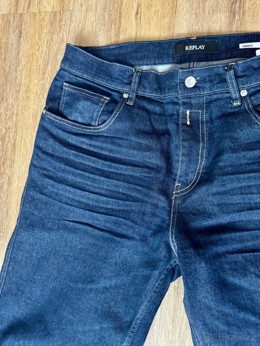 Pánské nové jeany Replay 33x32 - 4