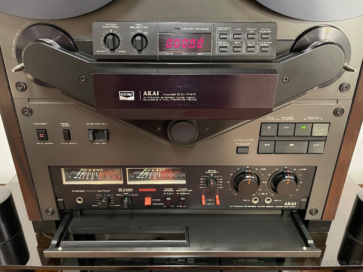 kotoučový magnetofon AKAI GX-747 - 4