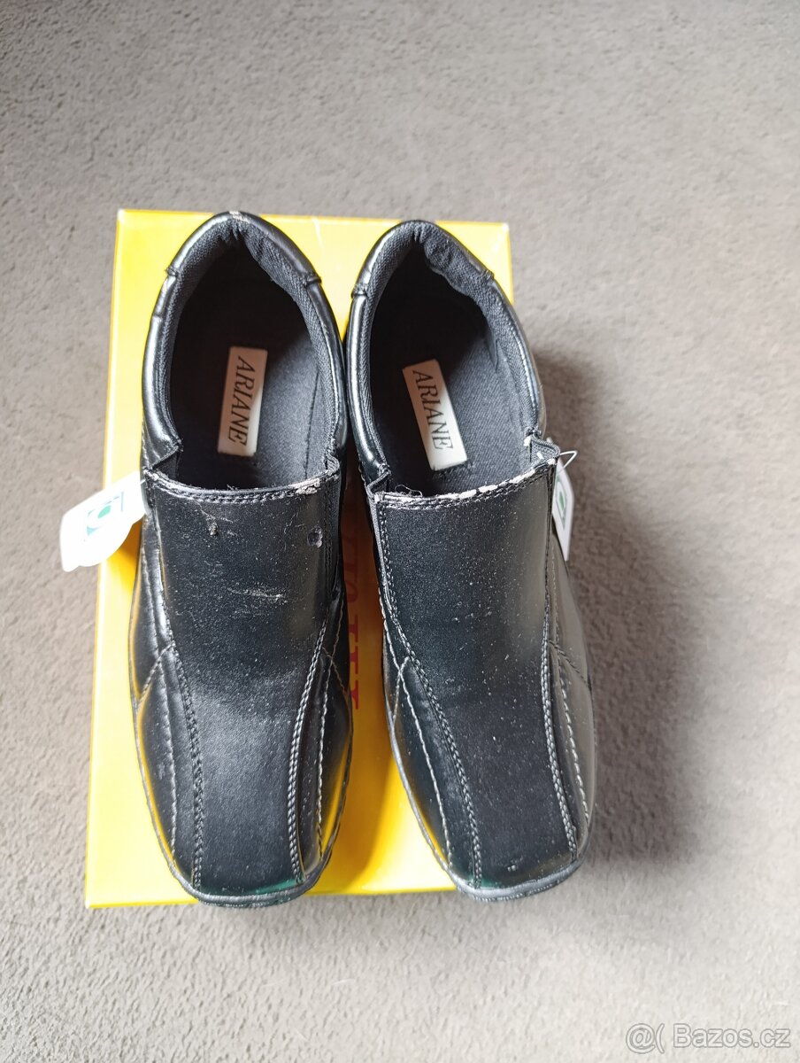 Pánské černé boty - 38 - 4