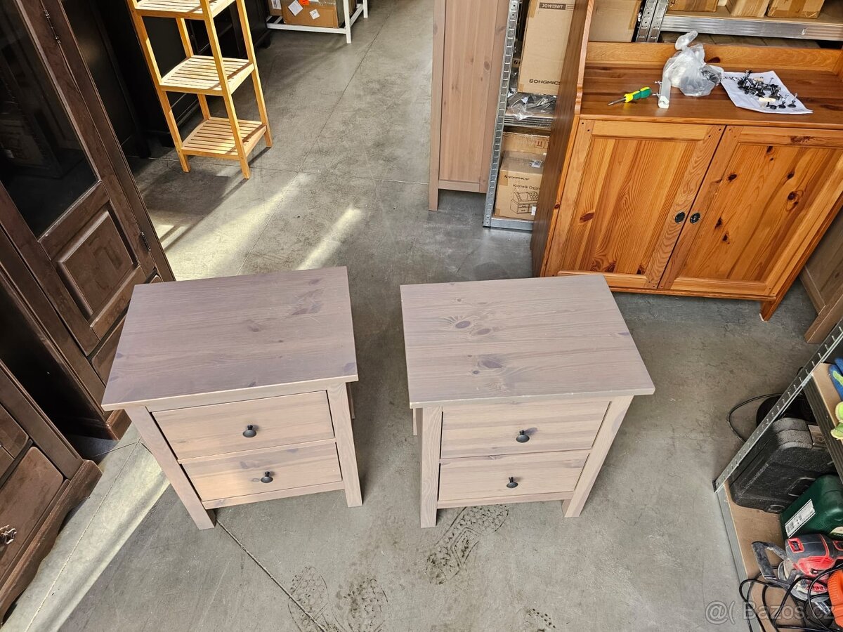 NOČNÍ STOLKY IKEA HEMNES - 4