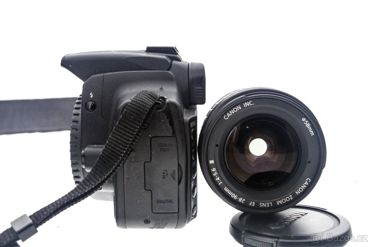 Zrcadlovka Canon 350D + 28-90mm - 4