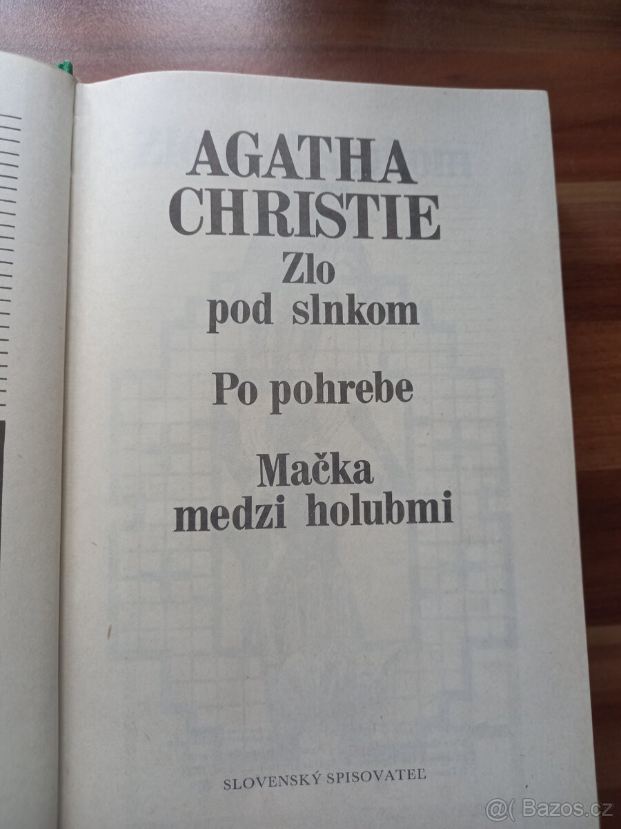 Detektivky ve slovenštině - Agatha Christie - 4
