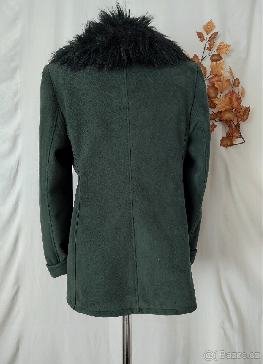 Luxusní dámský kabát vel.40/42 - 4