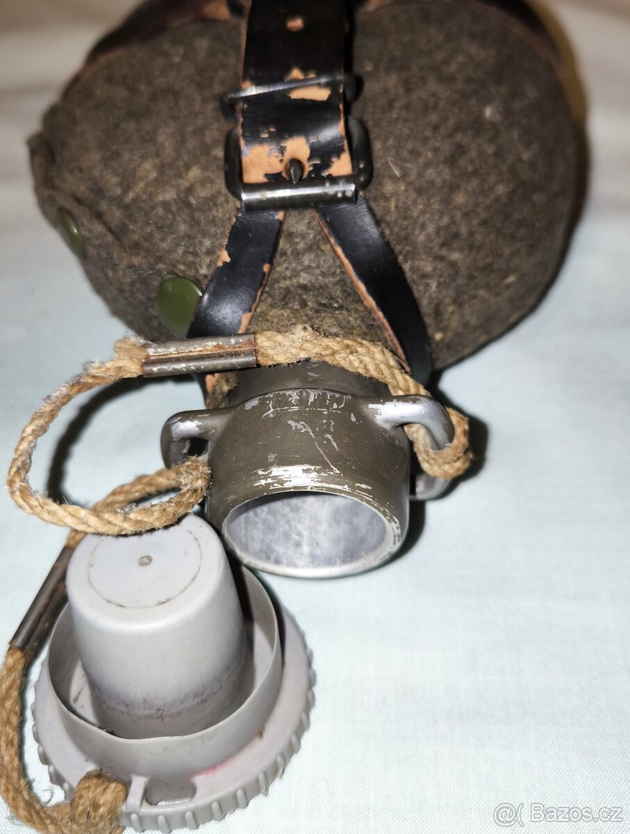 Stará polní láhev čutora ČSLA. - 4