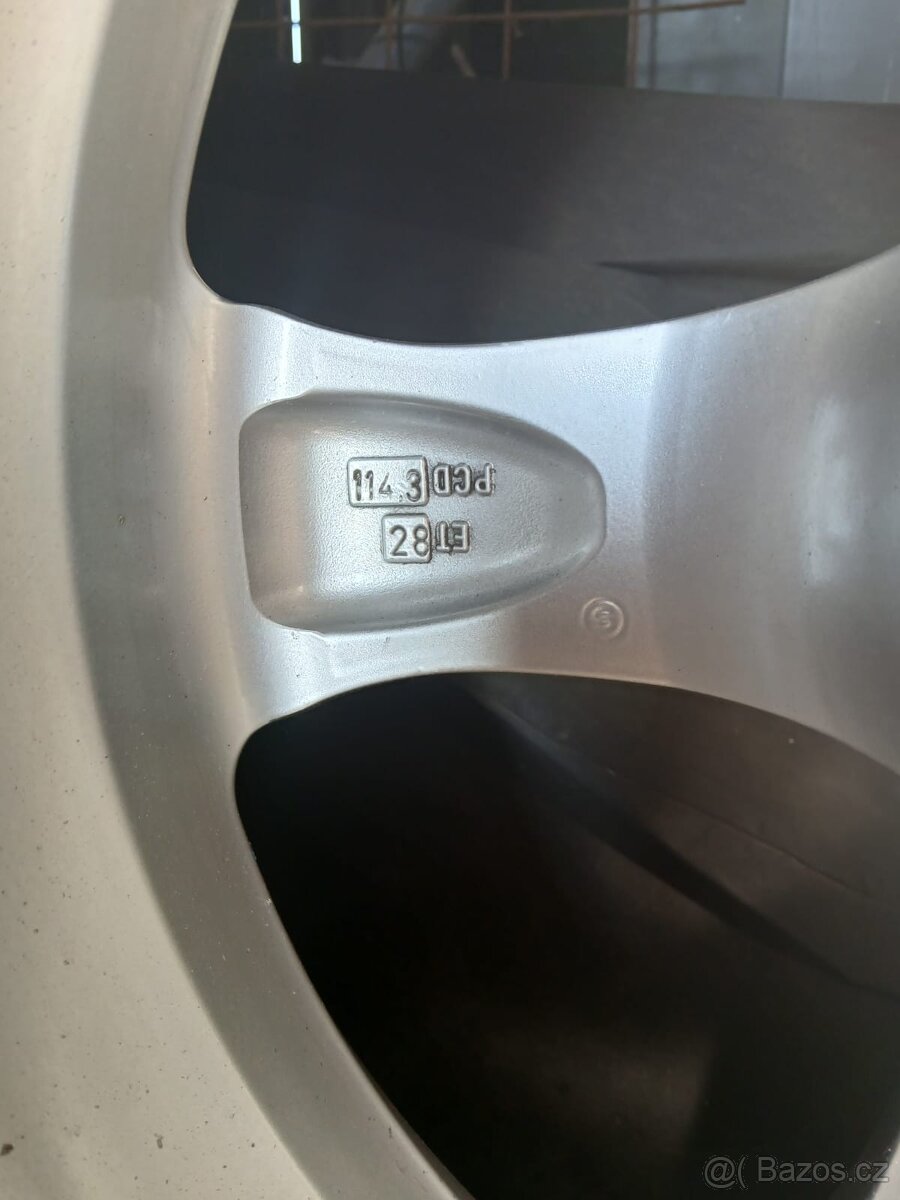 ALU disky R19 + pneu 225/55/19 - 4