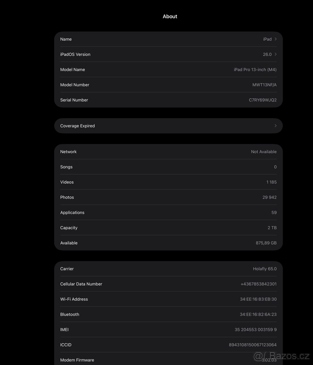 Tablet iPad Pro 13 M4 Wifi Cellular 2 TB TOP s Nanotexturou - 4