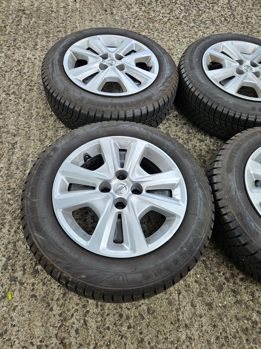 Kompletní zimní kola na Opel Corsa 185/65 R15 - 4