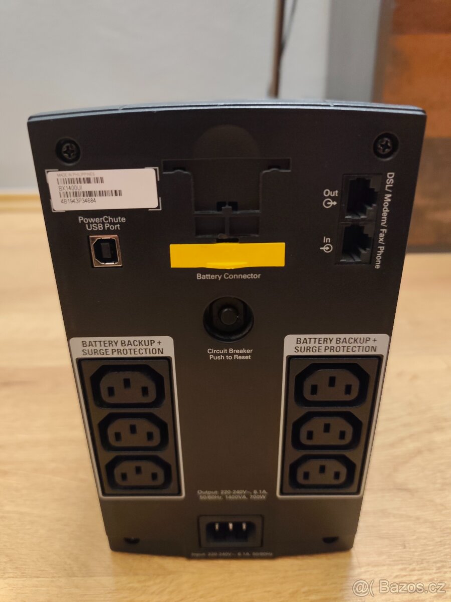 Záložní zdroj APC BX1400U - 4